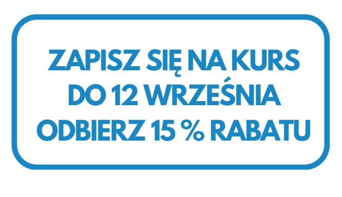 kurs 15 rabatu 2